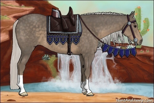 Horse Color:Silver Smoky Black