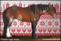 Horse Color:White Spotted Bay 