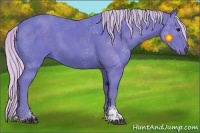 Horse Color:Watercolor Silver Black Sabino 