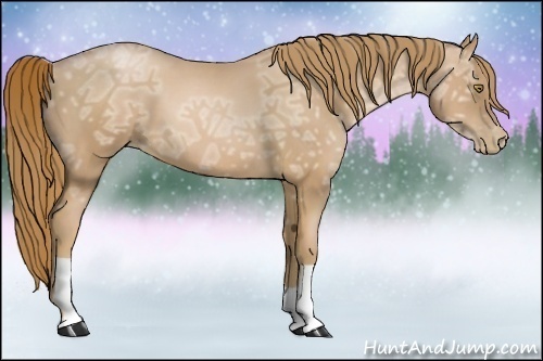 Horse Color:Chestnut Ice Pearl 