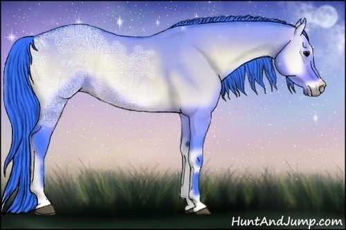 Horse Color:Watercolor Brown Ice Onyx 