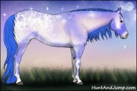Horse Color:Watercolor Bay Ice Onyx