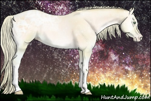 Horse Color:Watercolor Palomino Ice Pearl Onyx
