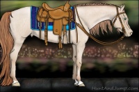 Horse Color:Smoky Blue Roan Pearl 