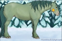 Horse Color:Watercolor Classic Champagne 