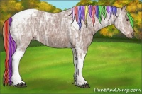 Horse Color:Painted Chestnut Ice Tobiano 