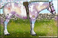 Horse Color:Watercolor White Spotted Bay Onyx