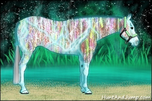 Horse Color:Thunderstruck Brown Ice Splash 