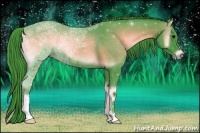 Horse Color:Watercolor Blue Onyx Ice