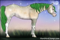 Horse Color:Watercolor Sable Champagne Ice Onyx 