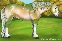 Horse Color:Watercolor White Spotted Silver Bay Onyx Sabino Splash