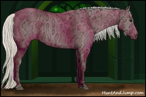 Horse Color:Silver Smoky Black Ice