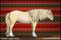 Horse Color:Watercolor Liver Chestnut Pearl Sabino Rabicano