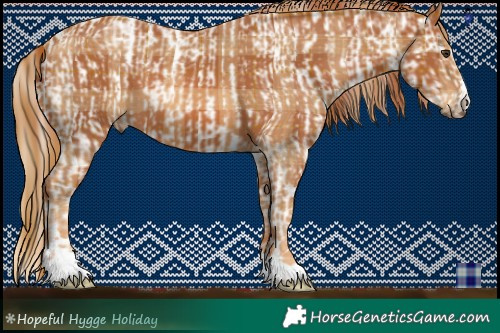 Horse Color:Plaid  Chestnut Sabino Splash Appaloosa  and Plaid  Chestnut 