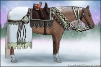 Horse Color:Chocolate Silver Buckskin