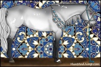 Horse Color:White Spotted Silver Buckskin Chinchilla 
