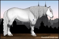 Horse Color:Silver Brown Chinchilla Onyx 