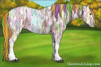 Horse Color:Painted Liver Chestnut Ice Tobiano 