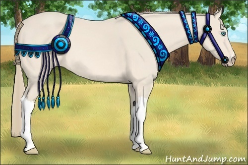Horse Color:Perlino 
