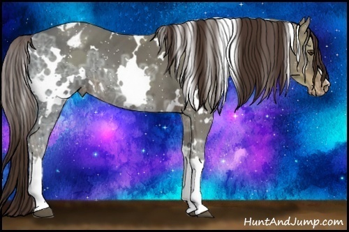 Horse Color:White Spotted Liver Chestnut Ice Blanket 