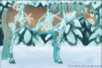 Horse Color:Thunderstruck Chocolate Palomino Ice