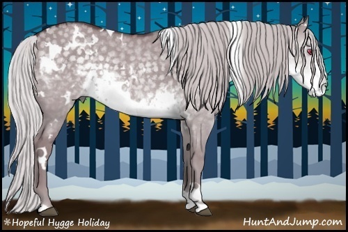 Horse Color:White Spotted Chocolate Silver Smoky Grullo Chinchilla 