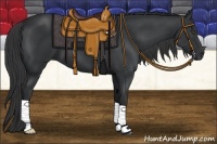 Horse Color:Black Frame