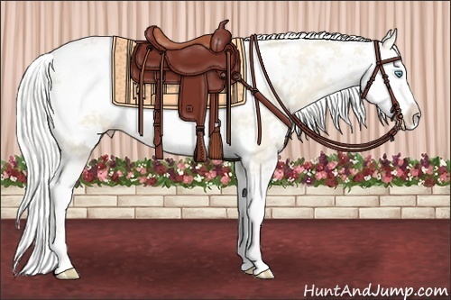 Horse Color:Silver Smoky Creme Dun Sabino 