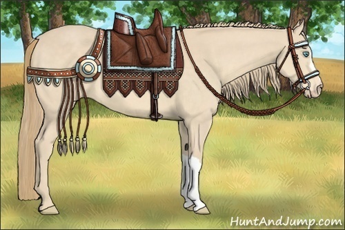 Horse Color:Chocolate Perlino 