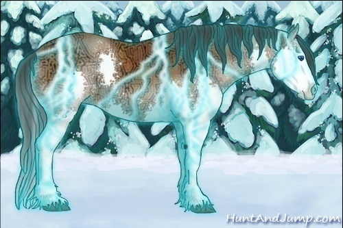 Horse Color:Thunderstruck Bay Ice Sabino Splash 