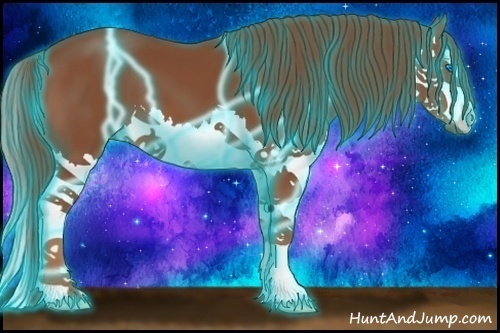 Horse Color:Thunderstruck Chestnut Splash
