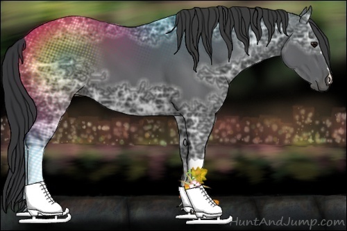 Horse Color:Black Ice