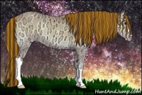 Horse Color:Painted Classic Cream Champagne Ice Onyx 