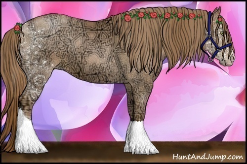 Horse Color:Liver Chestnut Ice Pearl 