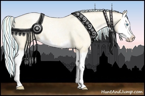 Horse Color:Painted Palomino Ice Roan Pearl Splash 