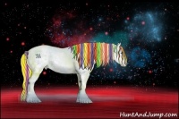 Horse Color:Painted White Spotted Silver Sable Champagne Ice Pearl Dun Splash Rabicano