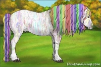 Horse Color:Painted Silver Grullo Ice Tobiano 