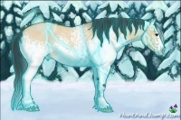 Horse Color:Thunderstruck White Spotted Bay Roan Dun 