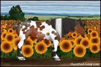 Horse Color:Bay Tobiano 