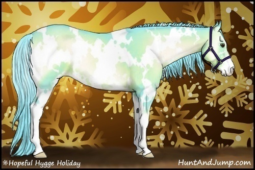 Horse Color:Watercolor White Spotted Liver Red Onyx Sabino Appaloosa 