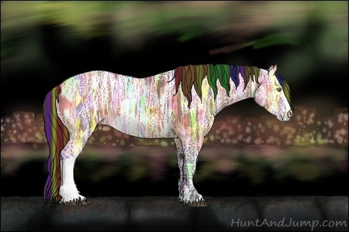 Horse Color:Painted Bay Ice 