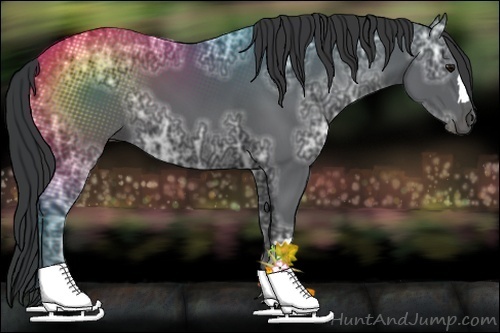 Horse Color:Black Ice