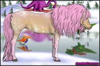 Horse Color:Watercolor Bay Ice 