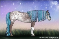 Horse Color:Painted Chocolate Silver Black Chinchilla Ice 