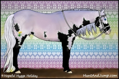 Horse Color:Watercolor Silver Brown Dun Sabino Splash