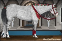 Horse Color:Black Chinchilla Ice Splash 