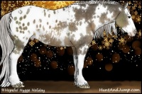 Horse Color:White Spotted Chocolate Palomino Splash Appaloosa