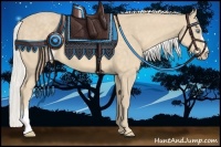 Horse Color:Chocolate Silver Perlino 
