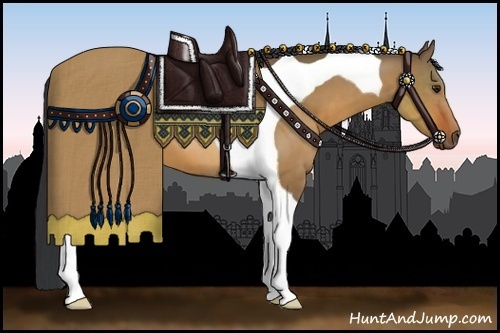 Horse Color:Brown Dun Tobiano 