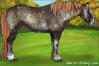 Horse Color:Painted Liver Red Onyx Ice Sabino